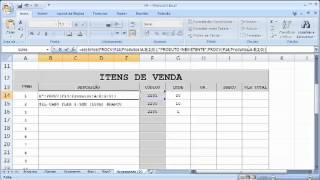 Excel  Orçamento de vendas  Formulário de pedido  Parte 2 [upl. by Sonstrom]