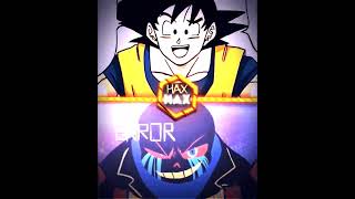 Son Goku VS ERRORSans Composite  Dragon Ball V UTAU  Fixing cap videos Crimsonwhateveridk [upl. by Crean910]