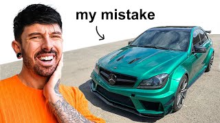 THE TRUTH ABOUT MY WRECKED MERCEDES C63 [upl. by Anielram76]