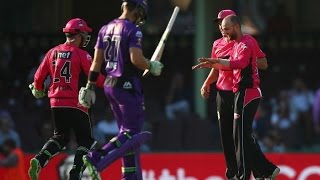 Sydney Sixers v Hobart Hurricanes 4th Match FULL Replay BBL 2015 [upl. by Allan]