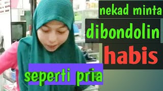 Wanita ini nekad rambutnya minta dibondolin hasilnya jelek [upl. by Mariya]