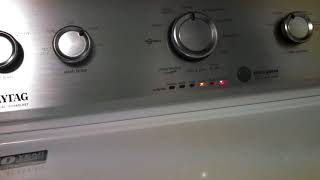 Maytag MVWC565FW 42 Cu Ft White Top Load Washer Review [upl. by Eirtemed]