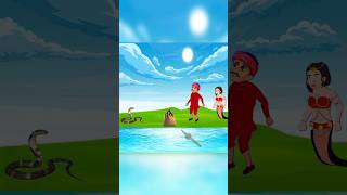 Nagin aur sapera cartoon video shorts [upl. by Josler]