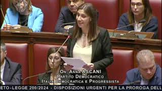 Intervento di Anna Ascani sul DL Ucraina alla Camera dei Deputati [upl. by Drain]