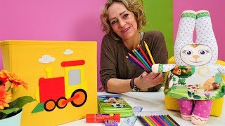 Die Wunderbox  Schulsachen für Bunny  Spielzeugvideo für Kinder [upl. by Saffier205]