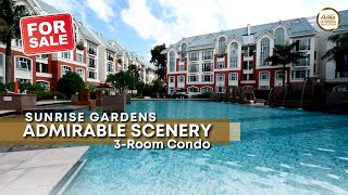 Singapore Condo Property Home Tour  Sunrise Gardens  3 Bedroom 1270 sqft by Clarence Chiong [upl. by Herra]