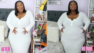 I FOUND THE BEST AFFORDABLE SHAPEWEAR ON AMAZON  PlUS SIZE SHAPEWEAR HAUL [upl. by Baggott842]