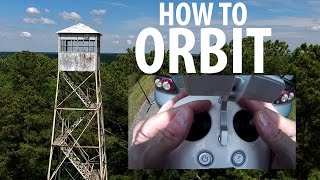 DJI Phantom 4  How To ORBIT MANUALLY [upl. by Antrim]