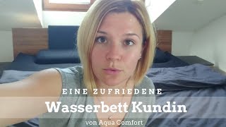 Erfahrung mit Aqua Comfort Wasserbett [upl. by Llemij]