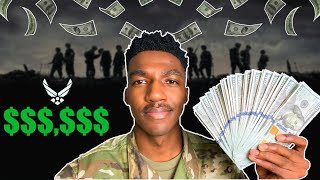 How I Make 100k a Year In The Air Force [upl. by Nwotna]