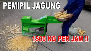 PEMIPIL JAGUNG ELECTRIC KAPASITAS 1500 KG PER JAM [upl. by Rafaelita]