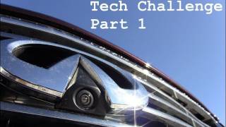 2012 Infiniti EX35 Around View video camera Technology Challenge part 1 [upl. by Zampardi]