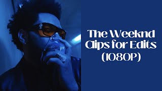 The Weeknd Scene Pack  Clips for Edits 1080p [upl. by Gnagflow]