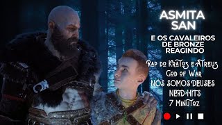 Cavaleiros de bronze do sec XX reagindo ao rap do Kratos e Atreus  Nós somos deuses  7mz Nerd Hits [upl. by Kashden]