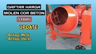 Harga Mesin Molen Cor Beton [upl. by Suoivatra562]