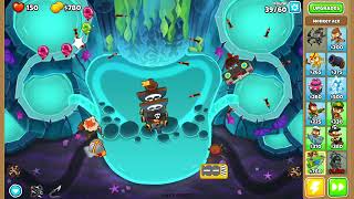 Bloons Tower Defense 6  Luminous Cove  Medium  Apopalypse  Reverse  No Lives Lost [upl. by Kennard]