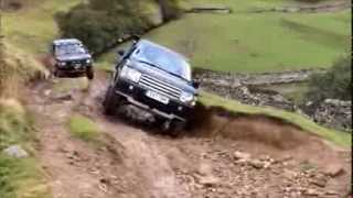 Off roading in the Yorksire Dales Range Rover L322 [upl. by Fanchette177]