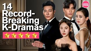 14 Blockbuster Korean Dramas With Record High Viewership [upl. by Cyprio]