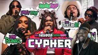 2024 XXL Freshman Cypher With Mexican OTSkilla Baby ScarLipCash Cobain and Lay Bankz REACTION 2 [upl. by Jaela]