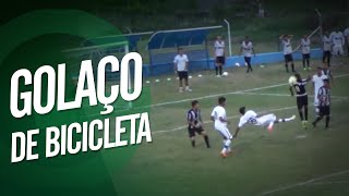 De bicicleta no ângulo Veja o gol de Welder Sub15 do Goiás [upl. by Ilene]