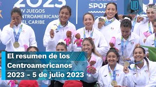 El resumen de los Juegos Centroamericanos y del Caribe 2023  5 de julio 2023 [upl. by Antonina]