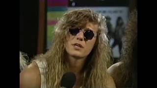 Steelheart  Interview in New Haven 1991 [upl. by Christmas]