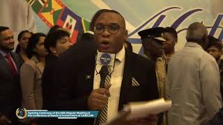 46th Regular Meeting of the Conference of CARICOM Heads of Government Opening Ceremony [upl. by Nereus]