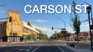 CARSON CITY 4K  Carson St Nevada [upl. by Claybourne]