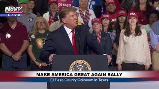 FULL MAGA RALLY President Donald Trump in El Paso Texas FNN [upl. by Notyrb]