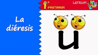 Lengua Castellana 1º Primaria Tema 11 La diéresis [upl. by Barbra]