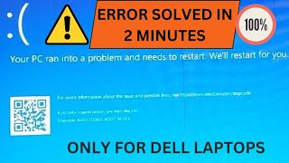 Your device ran into a problem and needs to restart  Windows 10118  Blue Screen Error [upl. by Edris]