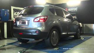 Reprogrammation Moteur Nissan Qashqai 15 dci 110cv  130cv Digiservices Paris 77183 Dyno [upl. by Henry]