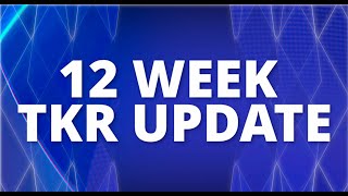 12 Week Total Knee Replacement TKR UPDATE KNEE 2 [upl. by Annat486]