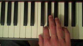 How To Play a Bb Major Pentatonic Scale on the Piano [upl. by Lampert]