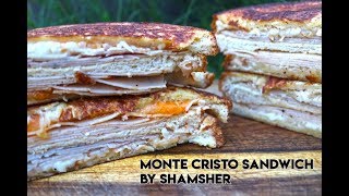 Monte Cristo Sandwich Recipe  How To Make Monte Cristo Sandwich [upl. by Aicilif]