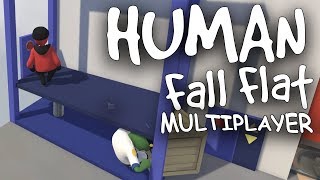 TEAMWORK  Human Fall Flat Multiplayer Part 1 [upl. by Asiar]