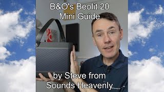 Bang Olufsen Beolit 20 Mini Guide  the ultimate portable Bluetooth speaker from BampO [upl. by Eiuqnimod120]