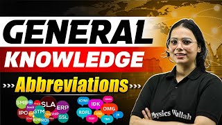 Abbreviations  General Knowledge For All Nursing Exams  RRB Staff Nurse Exam 2024  AIIMS Norcet 7 [upl. by Metabel374]