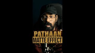 Shah Rukh Khan  Pathaan Movie  Matte Effect  Premiere Pro  Arpith Aravind [upl. by Gloria]