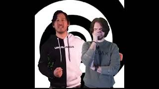 Markiplier condemns Jacksepticeye Green screen meme wjacksepticeye [upl. by Ellezig566]