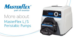 MasterFlex LS Peristaltic Pumps [upl. by Oriole853]