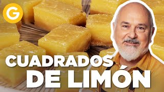 Los deliciosos Cuadrados de Limón de Osvaldo Gross 🍋  El Gourmet [upl. by Ysnil189]