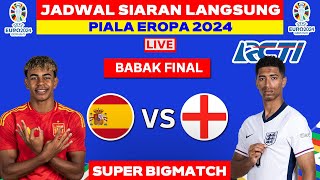 RESMI Jadwal Final Piala Eropa 2024  Spanyol vs Inggris  UEFA EURO 2024 [upl. by Annaeirb]