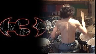 Kyle Brian  Three  Wake Pig Drum Cover [upl. by Assena]