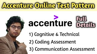 Accenture Exam Pattern 2021  Cognitive Assessment  Coding Assessment  Communication Assessment [upl. by Neztnaj512]