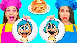 Pancake Art Challenge  Kitchen War by Fun Tun [upl. by Roderigo]