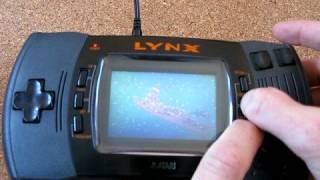 Atari Lynx Mk2 Screen Flip Function [upl. by Wauters]