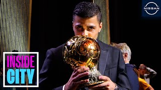 Rodri wins the Ballon dOr in Paris  INSIDE CITY 481 [upl. by Esinert]