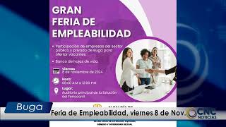 Feria de Empleabilidad viernes 8 de noviembre [upl. by Abeu]