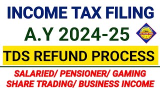 ITR Filing Online 202425  Income Tax Filing 202324  ITR 1 How to File Income Tax Return 2024 [upl. by Oiligriv]